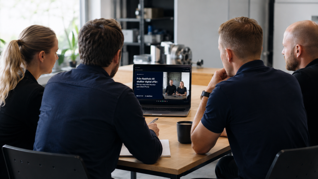 Webinar: Demex resa med Monitor och Client Portal